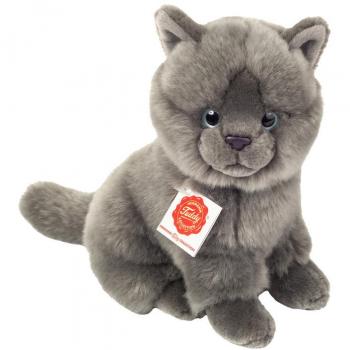 Peluche Chat Chartreux Doux 20 cm