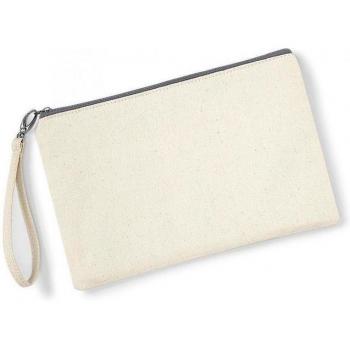 Westford Mill Canvas Wristlet – Neutral Beige