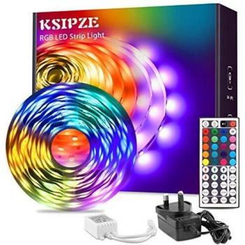 Remote-Operated RGB LED Strip Light 7.5m – SMD 5050 LEDs with Control Box for Home Decor