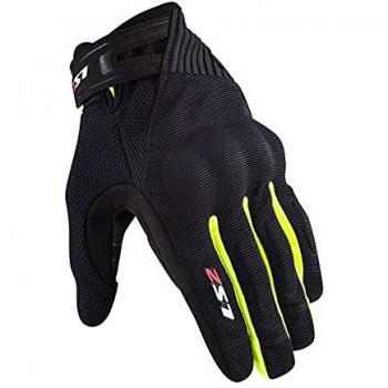 LS2 Dart II Guanti da moto Estivi Nero Giallo S