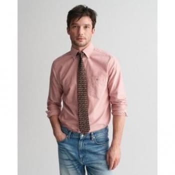 Camicia Gant Iron Red Maniche Lunghe Regular Fit S