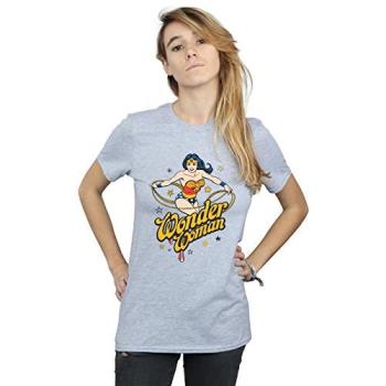 Legendary Warrior 2XL Wonder Woman Star Tee – Grey