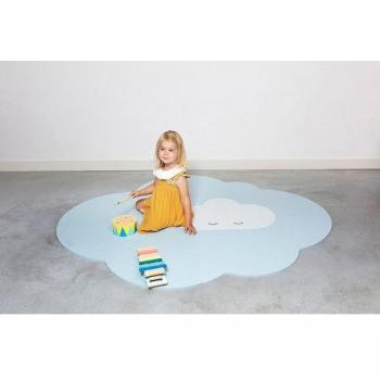 Tapis d'éveil en mousse Quut nuage bleu