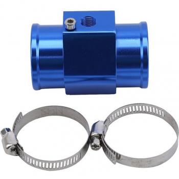 Racing Blue Water Coolant Temperature Sensor Gauge Adapter 32MM