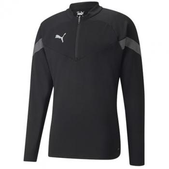 PUMA Teamfinal 1/4 Zip Training Top – Black