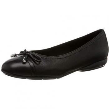 Bailarinas Geox Annytah Nappa, color negro, talla 35 EU
