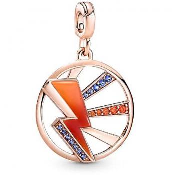 Medallón Pandora ME Ilumíname Doble Colgante 14k Rosé