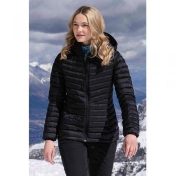 Mountain Warehouse Ladies Skyline Extreme Hydrophobic Down Jacket (Black)