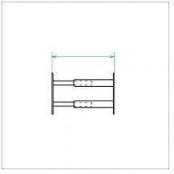 Barra di Protezione Telescopica 55-103 cm (Bianco)
