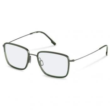 Rodenstock R7157 C000 Montatura Verde per Occhiali da Vista Uomo