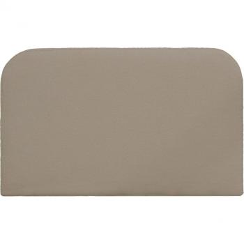 Tête de lit marron déhoussable 120x110cm