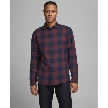 Jack & Jones Regular Fit Freizeithemd aus Twill Modell 'Gingham', Größe L