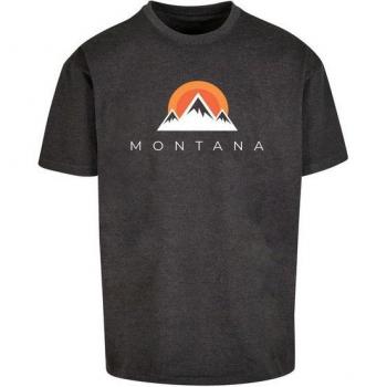 Heavy Montana X Rundhals Kurzarm Herrenshirt