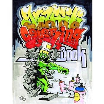 Graffiti Coloring Book, by Uzi Wufc