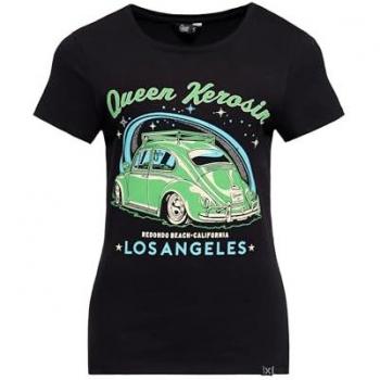 Kerosin Queen Black Los Angeles Tee