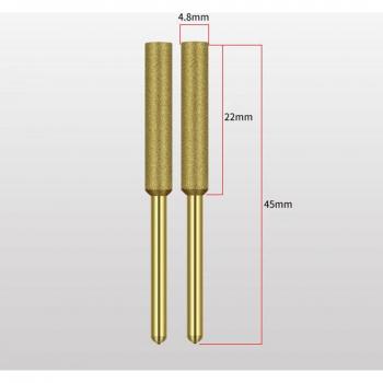 5Pcs Diamond Chainsaw Sharpener Micro-Carving Needle Burr Tools