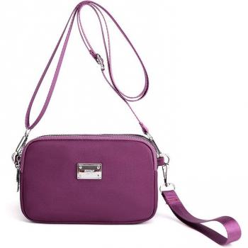 Stilvolle Nylon Schultertasche für Damen