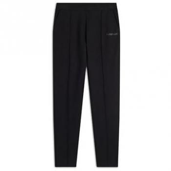 Pantaloni Felpa Garzata Freddy Donna Nero