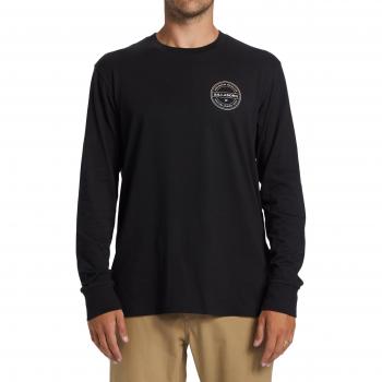 Billabong Herren Langarm T-Shirt ROTOR LS Schwarz, Größe M