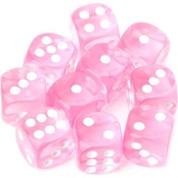 Juego de Dados Transparentes 15mm – 10 Unidades en Set