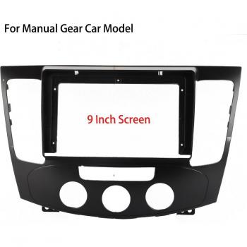 Black ABS Dashboard Frame for 9 Android Navigation DVD in Hyundai Sonata