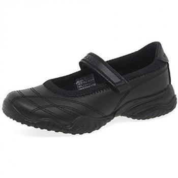 Skechers Mädchenschuhe Velocity‑Pouty – Klassische Ballerinas, schwarz