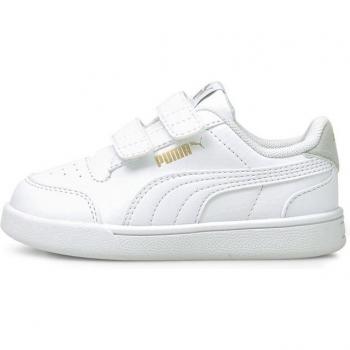 Zapatillas Puma Shuffle V Niños Blanco/Dorado