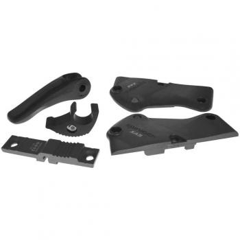 Spinlock XAS Snap‑Lock Set – 6‑12 mm, Black, One Size