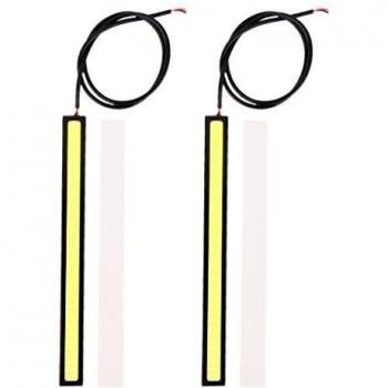 Par 12V COB LED Luz Diurna para Conducción de Coche