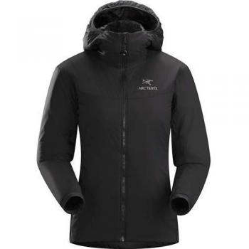 Schwarzer Arcteryx Atom LT Damen-Hoodie S – Alpine Komfort