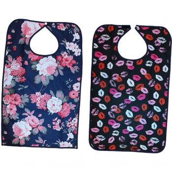 Patient Care Eating Bibs – Reusable, Waterproof, Pocketed