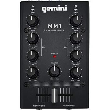 Gemini MM-1 Table de mixage compacte 2 canaux