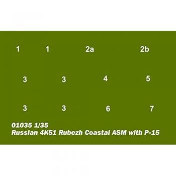 Maquette 4K51 Rubezh ASM Côtier Russe avec P-15