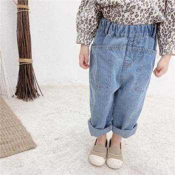 Korean Style Kids All-Match Harem Jeans 1-6 Years