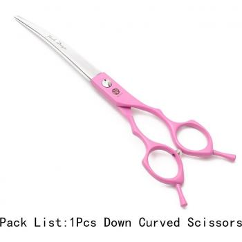 7 JP 440C Purple Dragon Pink Pet Shears