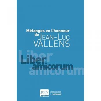 Melanges en l Honneur de Jean-Luc Vallens