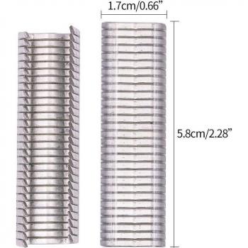 Pince à anneaux en M (1200 pièces) – Outil fermeture cages volaille