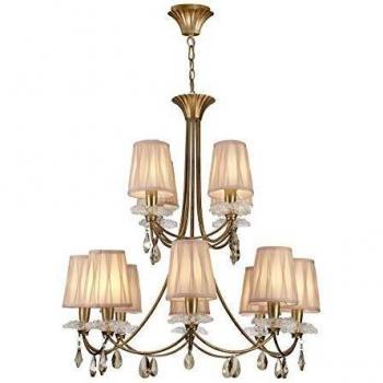 Luce Sophie 79 cm – Sospensione crema e oro