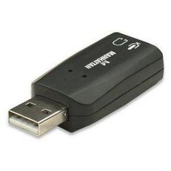 Manhattan 3‑D Sound Adapter – carte son externe USB 3.0