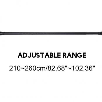 1.1-2.6M Tension Rod for Shower Curtains