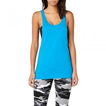 Urban Classics Damen Basic Tanktop türkis