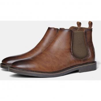 Bottes Chelsea en Cuir pour l'Automne