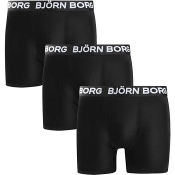Björn Borg 3‑Pack Microfiber Sports Boxers