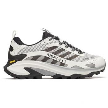 Merrell Herren Halb-Outdoor‑Schuh Moab Speed 2 GTX – Weiß/Asche (M, Größe 46)