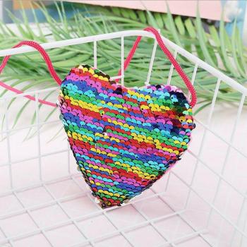 Toddler Girls Heart Coin Purse in 7 Colors
