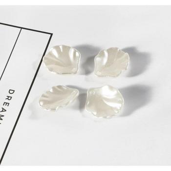 Perlas de imitación para joyería artesanal, colgante natural, 20 Uds