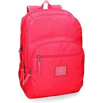 Pepe Jeans Mochila Doble Adaptable Fucsia 44 cm