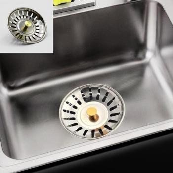 Capteur de cheveux pour lavabo en inox