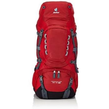 Deuter Aircontact PRO SL in Cranberry‑Fire, 34 x 32 x 85 cm