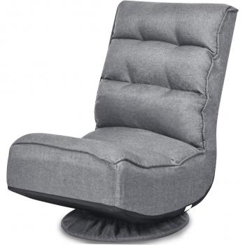 Fauteuil pivotant 360° avec dossier pliable